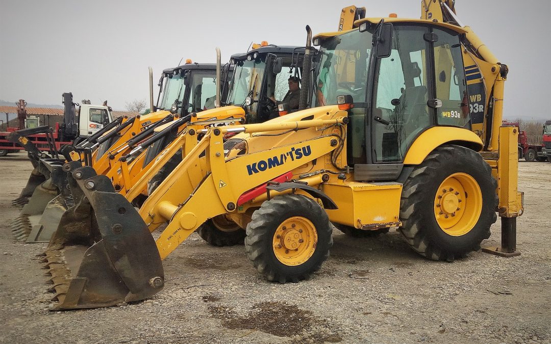 Комбиниран багер Komatsu